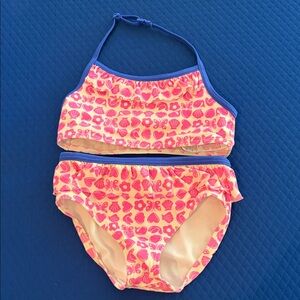 Mini Boden Pink and Blue Kids Bikini